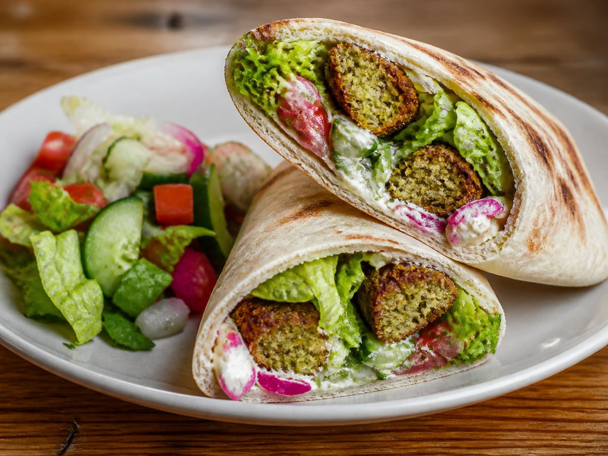 Falafel-Teller